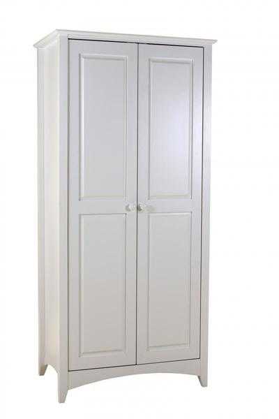 Chelsea White Wardrobe 2 Door