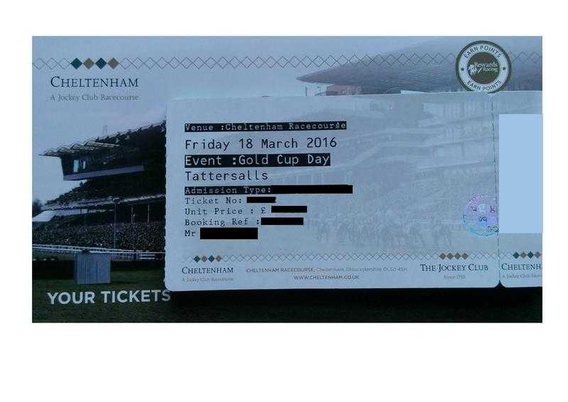 Cheltenham GOLD CUP Tickets