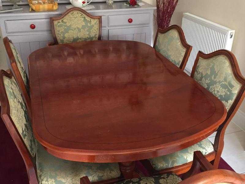 Cherry Wood Dining Table