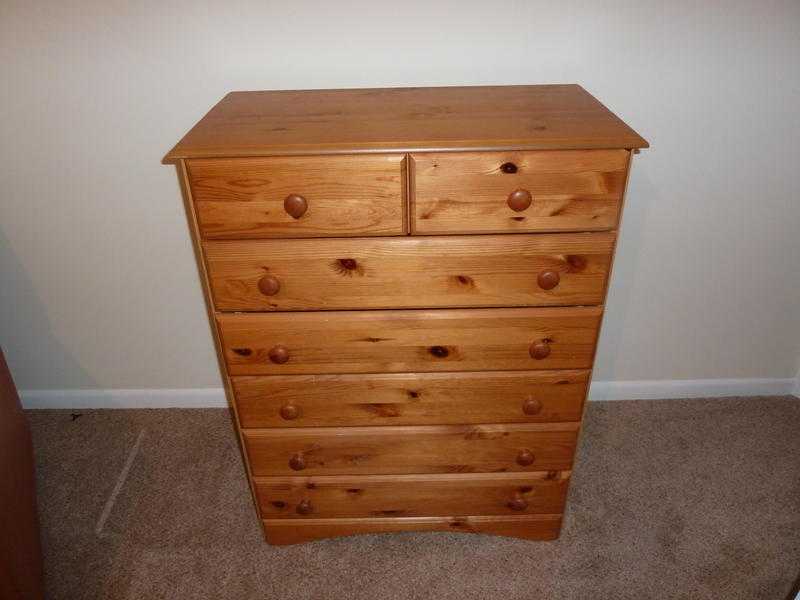 CHEST of Drawers (5 large, 2 small) combination