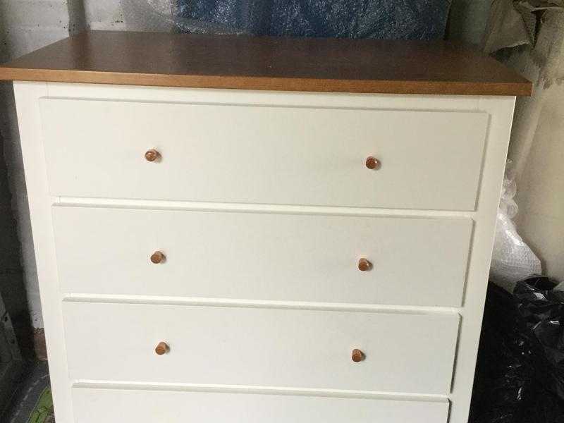 Chest of Drawers and Bedside Table