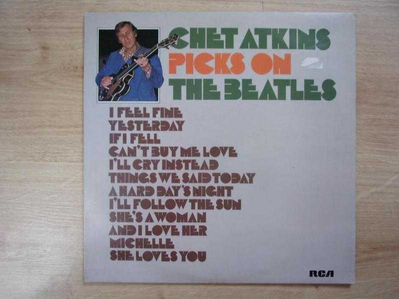 Chet Atkins vinyl album.