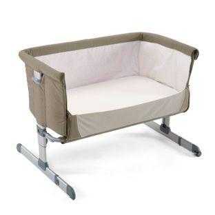 Chicco Next 2 Me Side-Sleeping Crib in dove grey