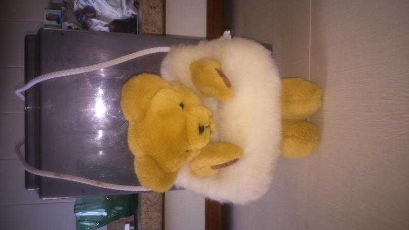child039s muff merrythought teddy bear 1960039s
