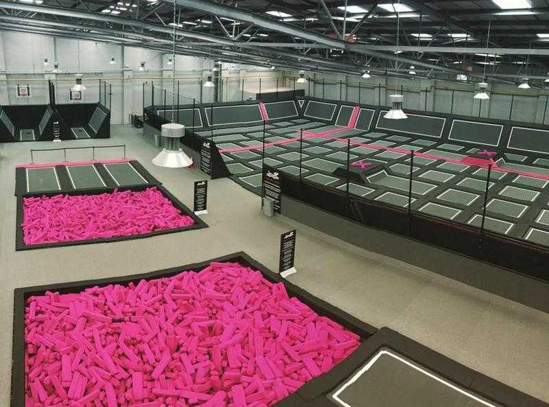 Children and Adult Trampoline Fun. Great Fun and Fitness for all the family to enjoy.