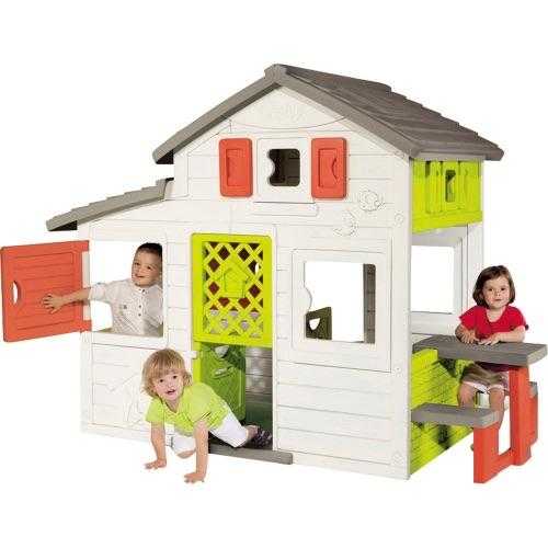 Children play house