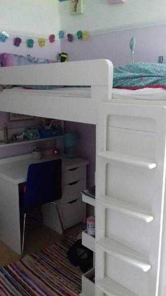 Children039s Cabin Bed and Desk for Sale