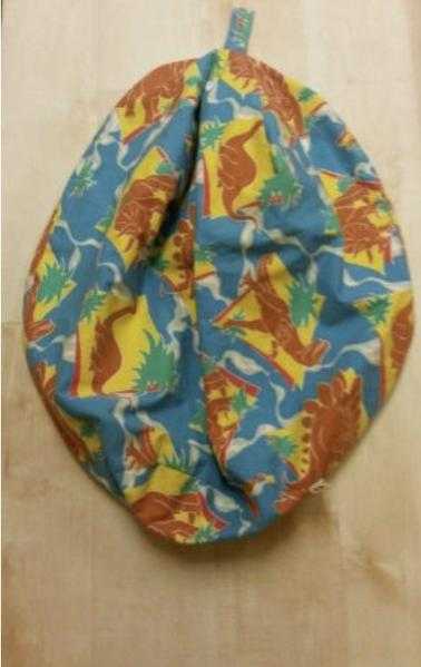 Children039s Dinosaur Cotton Bean Bag Cover and Liner Only - No Beans