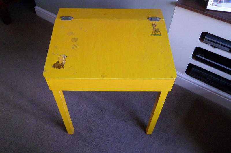 Childrens first desk