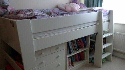 childrens Steens Mid Sleeper Bed