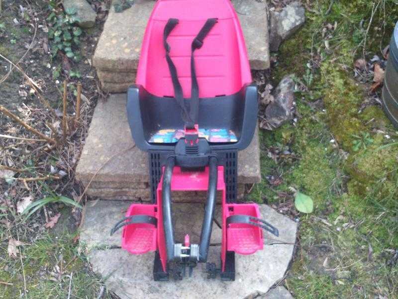 CHILDS SEAT FOR A ADULT BIKE