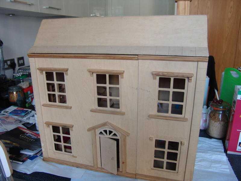 Childs Wooden Dolls House