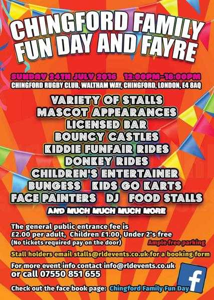 Chingford Family Fun Day And Fayre