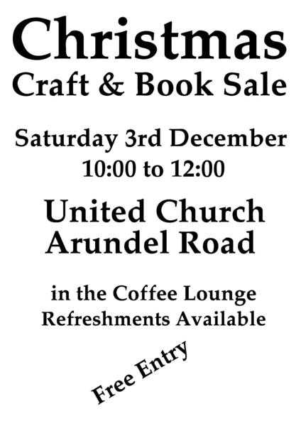 CHRISTMAS CRAFT AND BOOK SALE