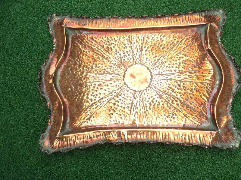 Christmas gift for brass collector - Brass tray