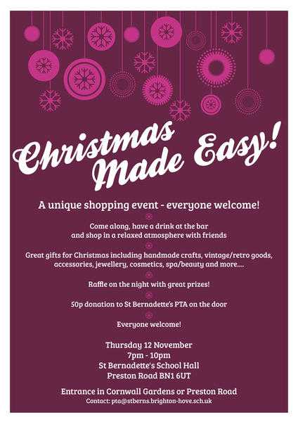 Christmas Made Easy Shopping Event