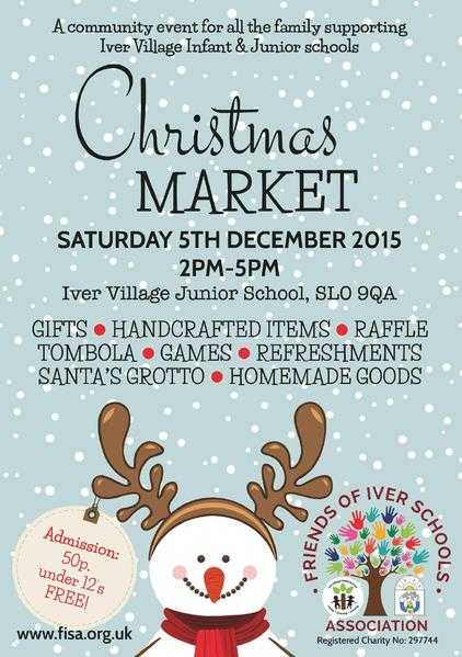 Christmas Market - Saturday 5th December 2015