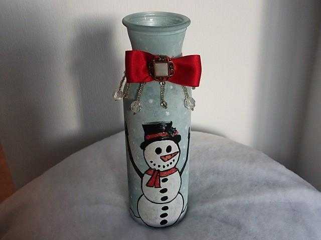 Christmas Vase