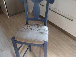 Chrome and wood effect Breakfast bar stools