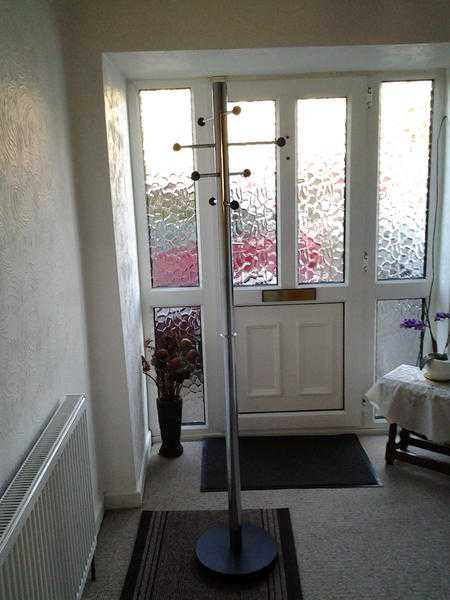 Chrome Coat Stand