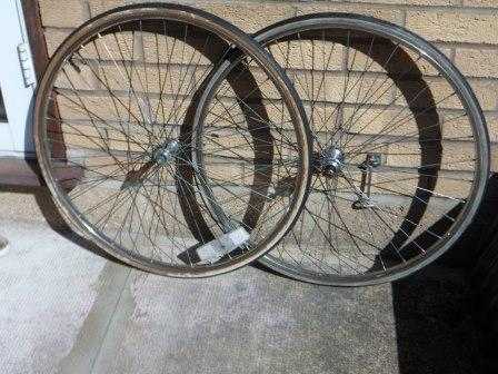 CHROME RIGIDA 700c WHEELS