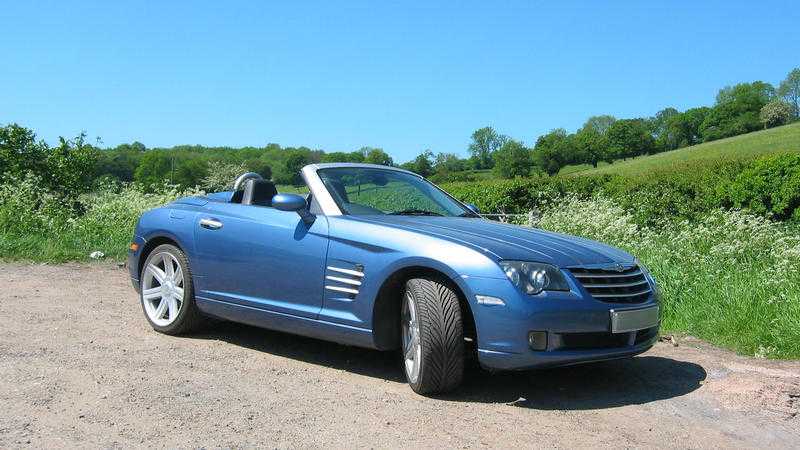 Chrysler Crossfire Roadster (2004) Manual, Blue