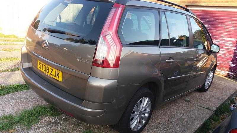 Citroen C4 Grand Picasso 2008, diesel, 7 seater, possible px