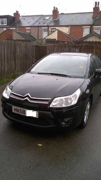 Citroen-C4 Reg. 58, 1.4 petrol