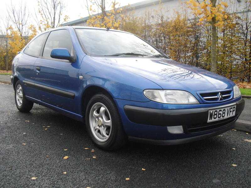 Citroen Xsara 1.6i 2000 VTR Manual Metallic Blue