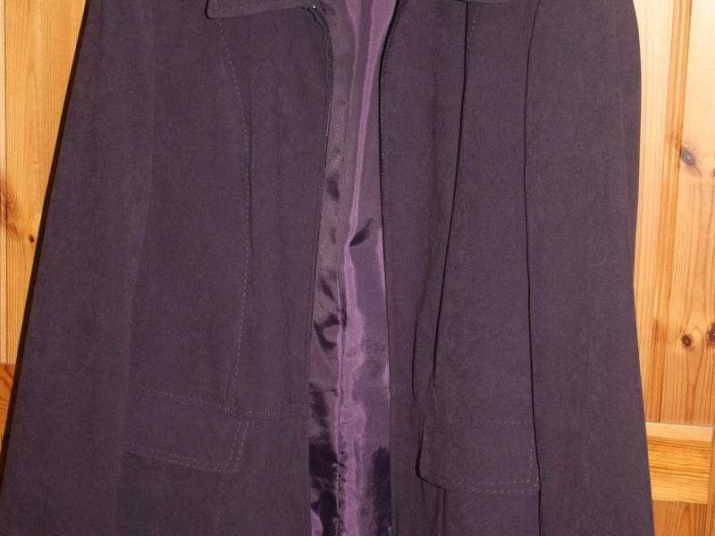 Classic Purple Heather Long Skirt Suit Size 14