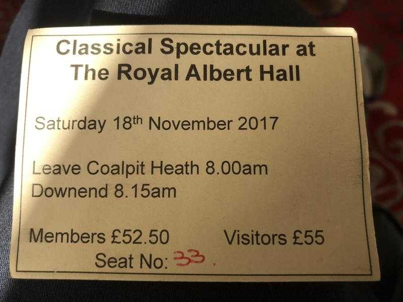 Classic Spectacular at The Royal Albert Hall