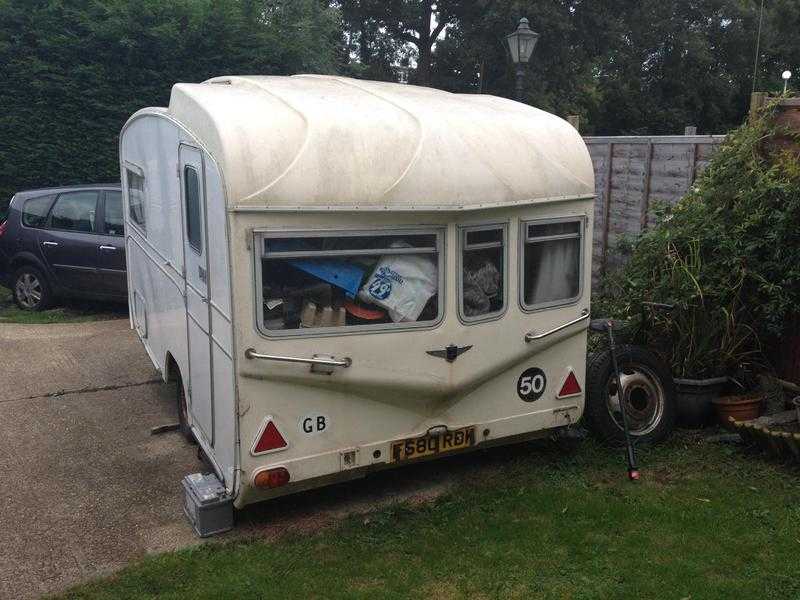 Classic vintage royale caravan