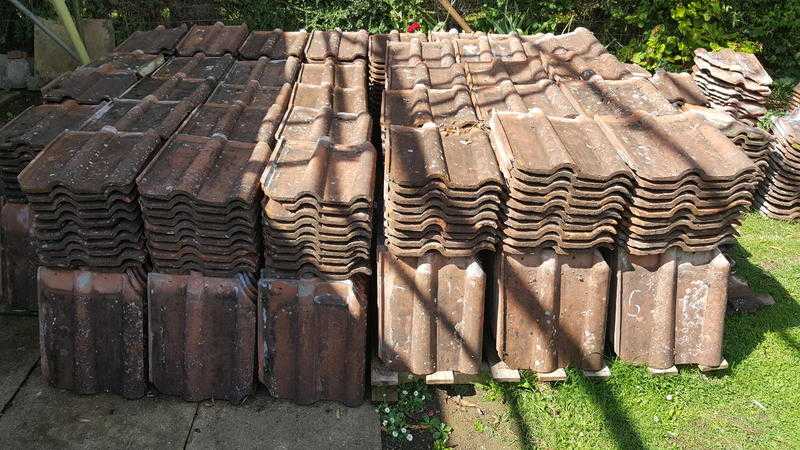 Clay Double Romans Roof Tiles
