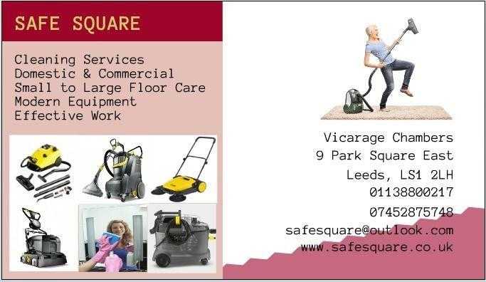 CLEANING SERVICES IN WEST YORKSHIRE