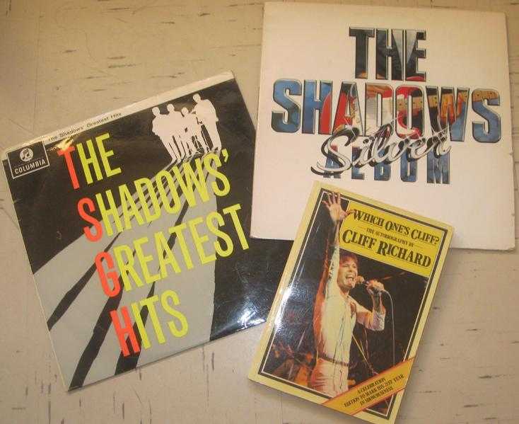 Cliff amp the SHADOWS Silver album and BOOK