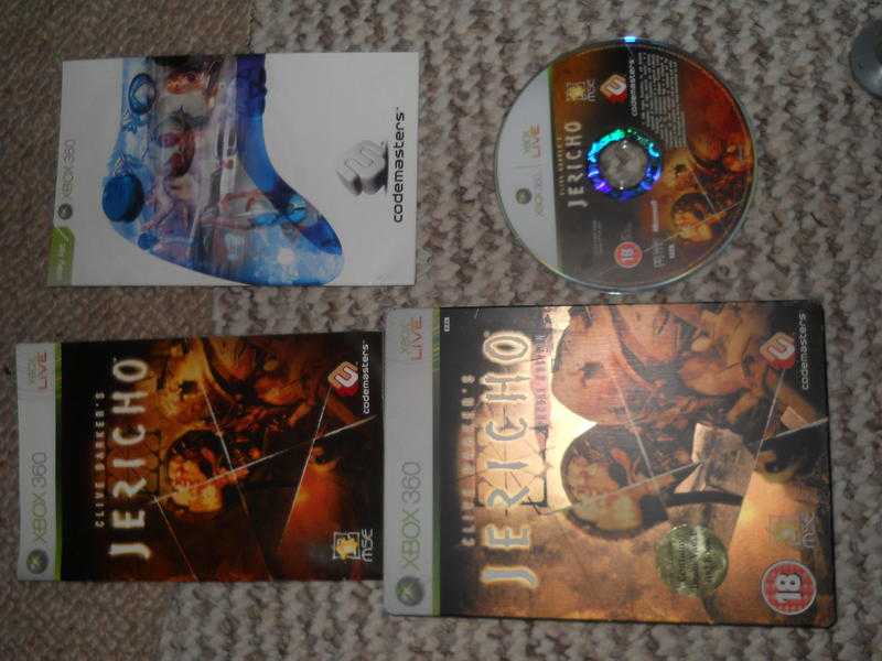 CLIVE BARKER039S JERICHO SPECIAL EDITION(STEEL CASE) ON XBOX360