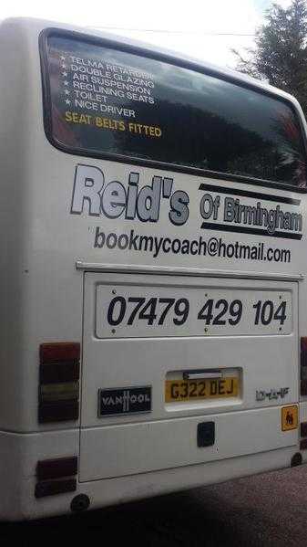 COACH HIRE FROM 125