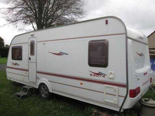 Coachman Amara 4 berth fixed bed 2005