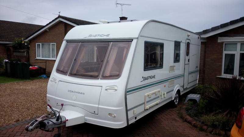 COACHMAN PASTICHE 5204 4 BERTH CARAVAN 2003. No damp. 3999