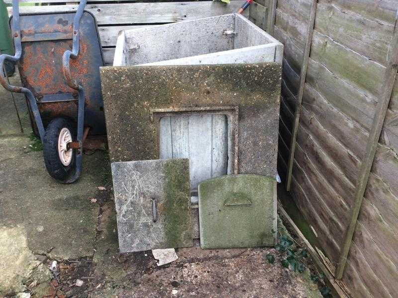 coal bunkers x 3