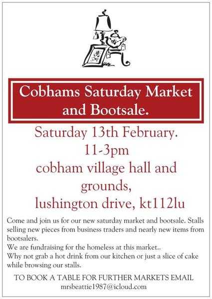 Cobhams Saturday Market and Bootsale