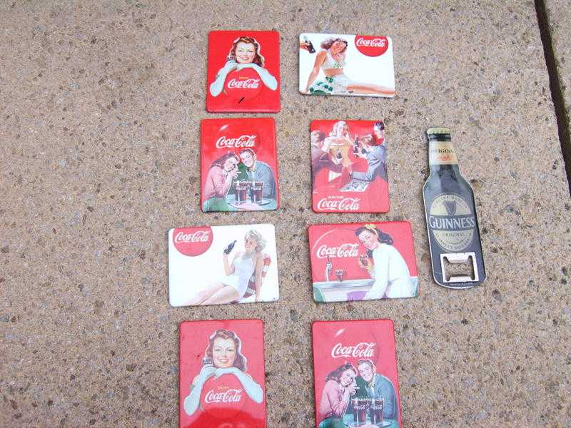 coca cola fridge magnets