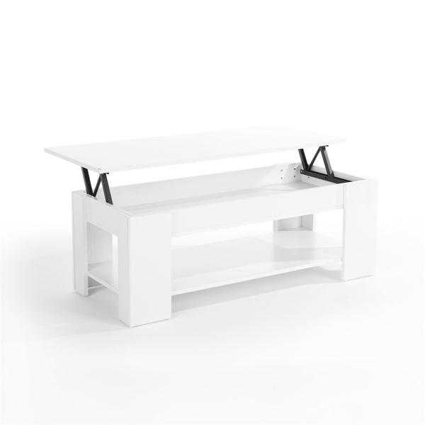 Coffee Dining Laptop Table White