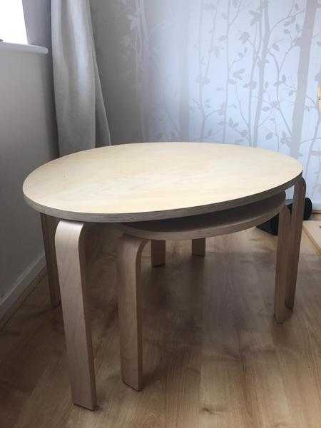 Coffee table set of 2