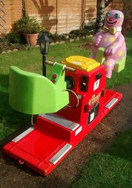 Coin operated ride on -Mr Blobby