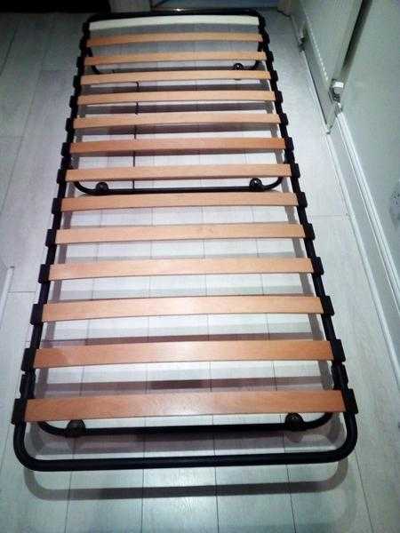 COLLECT ONLY (Westminster) 2 x Single 80x190cm Slatted Bed Base