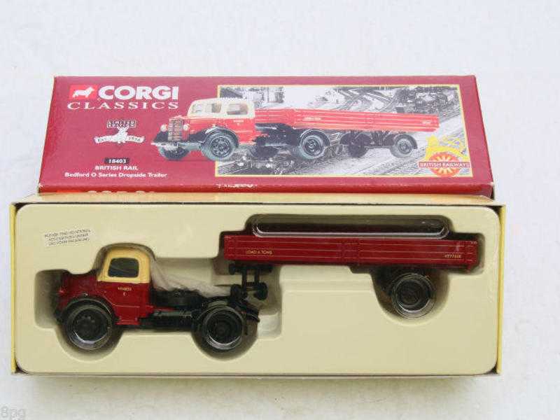 Collection of Corgi Classic Diecast Model Commercial Vehicles,British Railways.