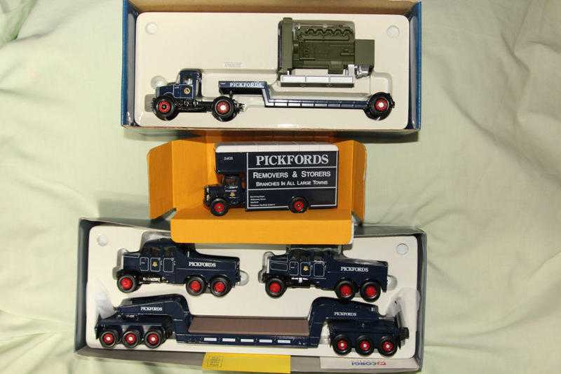 Collection of Corgi Classic Diecast Model Commercial Vehicles,Pickfords