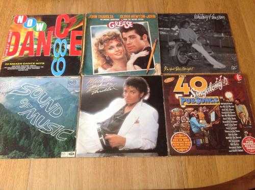 Collection of LPs and 7