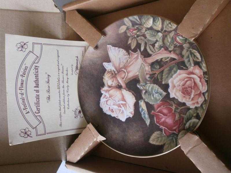 collection plate-the rose fairy